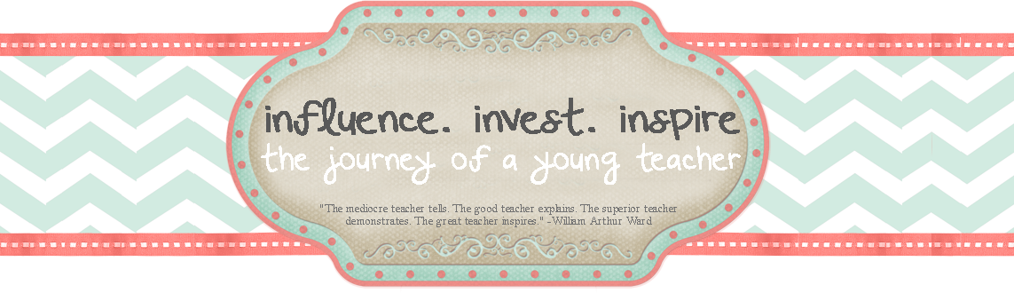 influence. invest. inspire. the journey of a young teacher