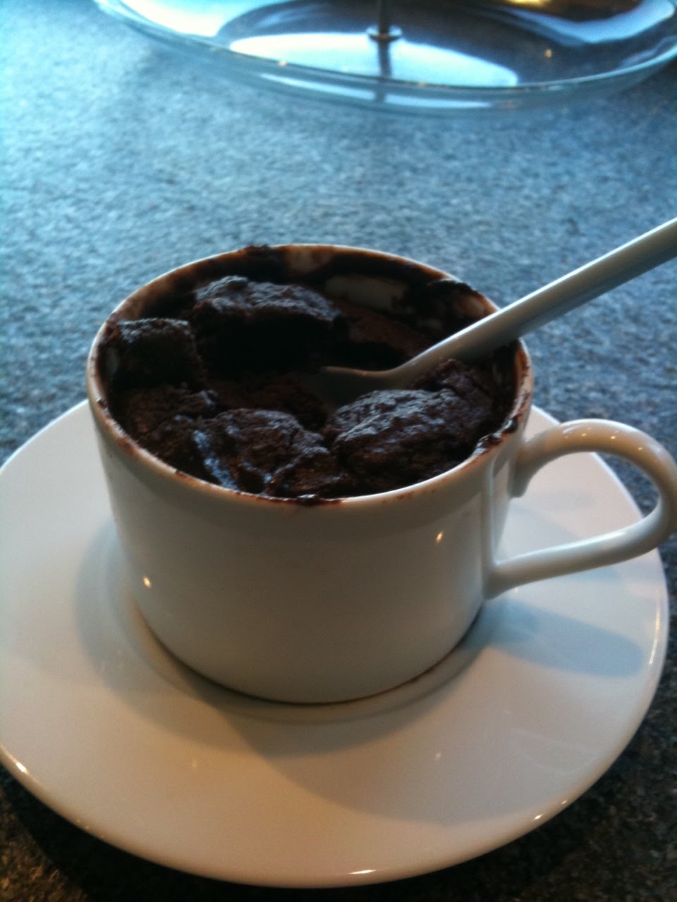 We are very hungry TwoMinute Microwave Chocolate Pudding