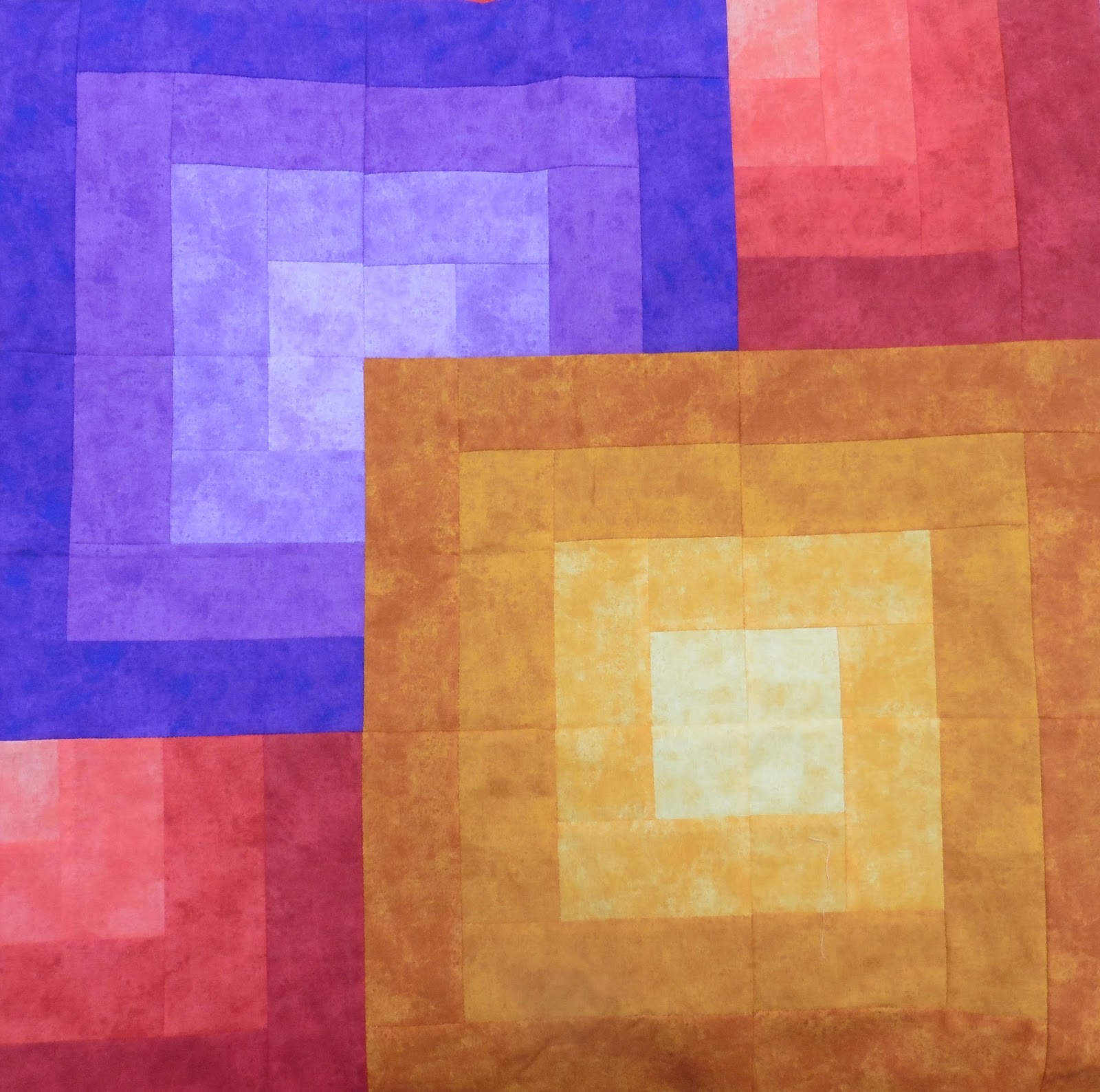 DianeLoves2Quilt Overlapping Squares Selecting Backing