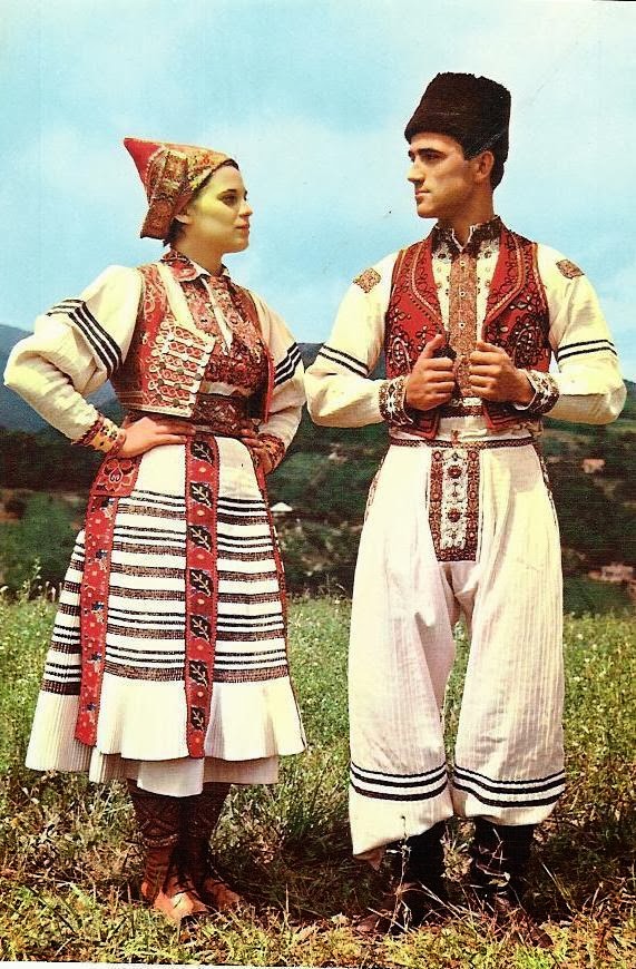 FolkCostume&Embroidery Overview of Croatian costume part 1; Western