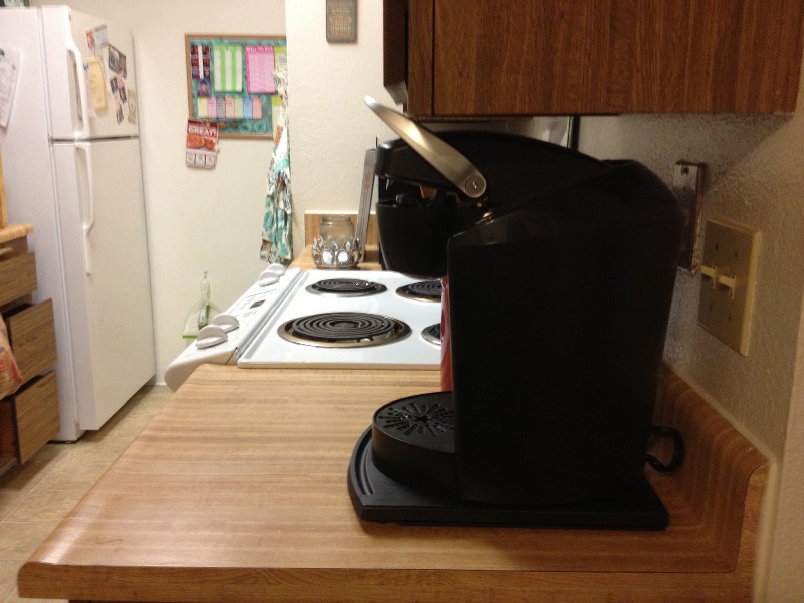 Product Review Handy Caddy, Sliding Kitchen Appliance Caddy Pam