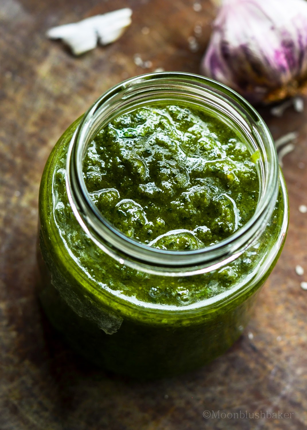 Retro recipe Rehab / / Tarragon and basil Lemon pesto The moonblush