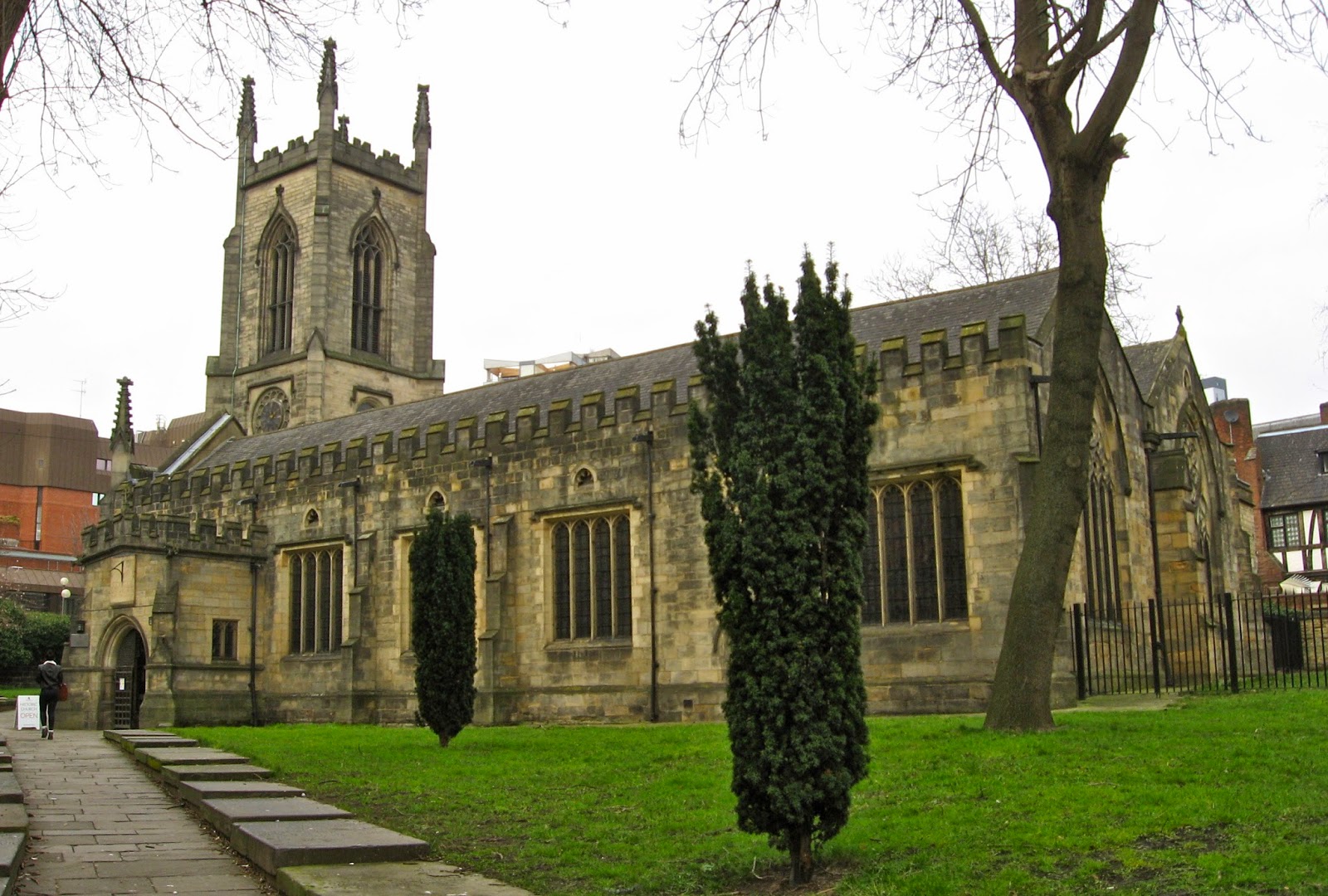 Around British Churches St Peter, Leeds