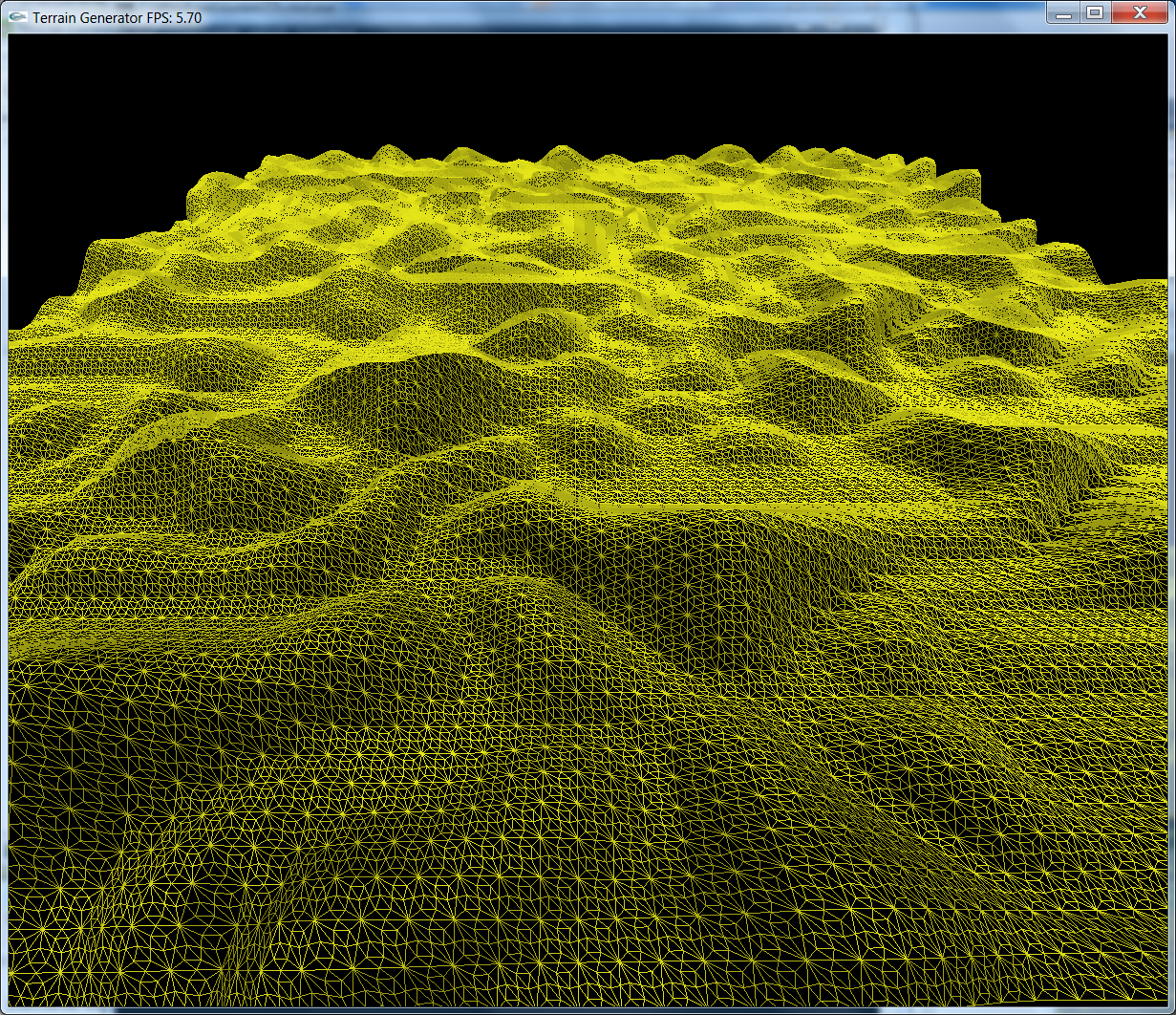 Terrain Generation Tessellation Shader