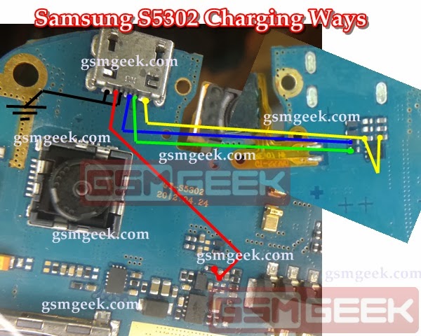 حل مشكلة شحن سامسونج S5302 S5302+Charging+Ways