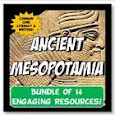 Ancient Mesopotamia Bundle Common Core Grades 5-8