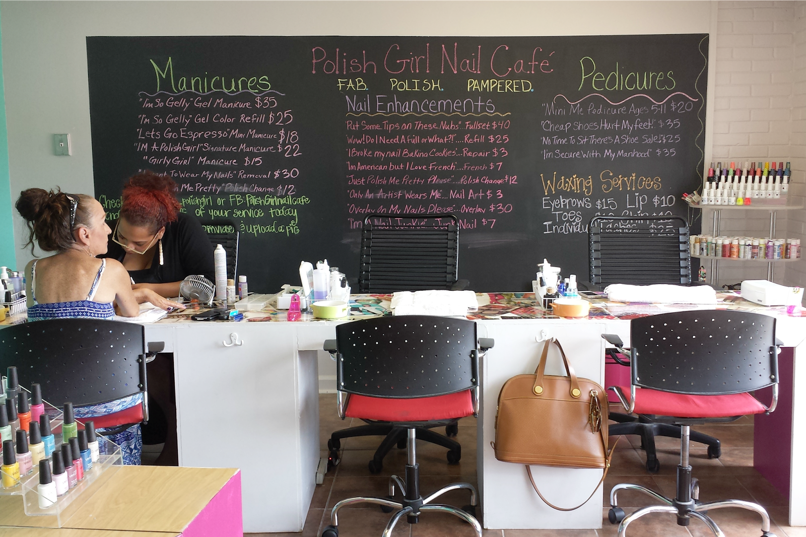 Fab Friday Polish Girl Nail Cafe COHESIVE RANDOMNESS