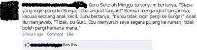 sering bagat update status fb dengan status yang lucu ini pengn nyoba