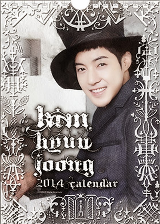 HyunMin GFORCE Kim Hyun Joong Calendar 2014 DATV