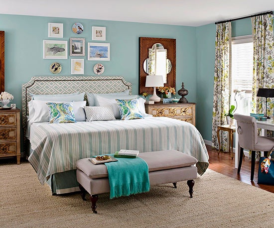 cabeceira de cama estofada