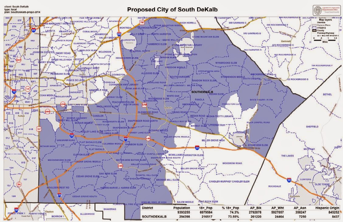 City of Greenhaven proposed for South DeKalb (Atlanta, Redan transfer
