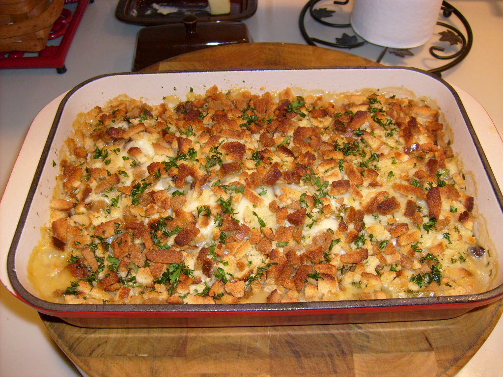 The Swedish Chef Swiss Chicken with Mushrooms in White Wine Sauce