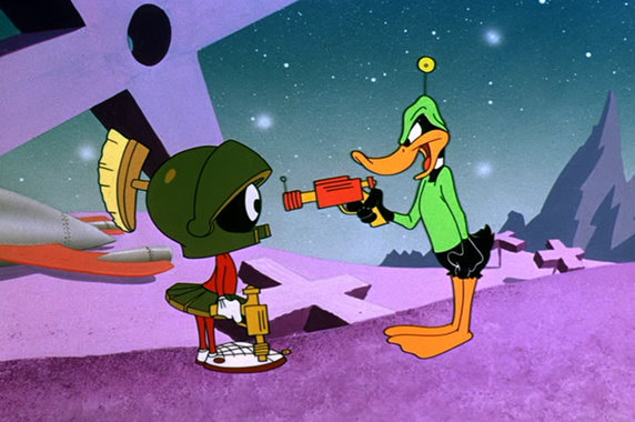 Duck dodgers cartoon daffy century greatest gun martian fanpop space fourth ever his marvin looney tunes encounters aliens fearless strange 21 Essays: The Fourth Greatest Cartoon… Ever!