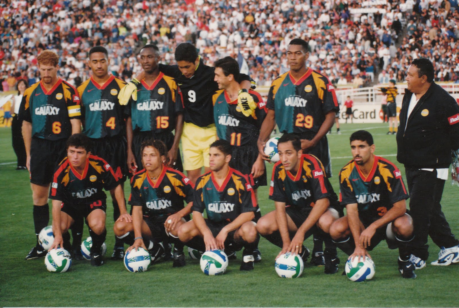 Kyle's Ideas: Blasts from the Past 2: LA Galaxy starting lineup photo