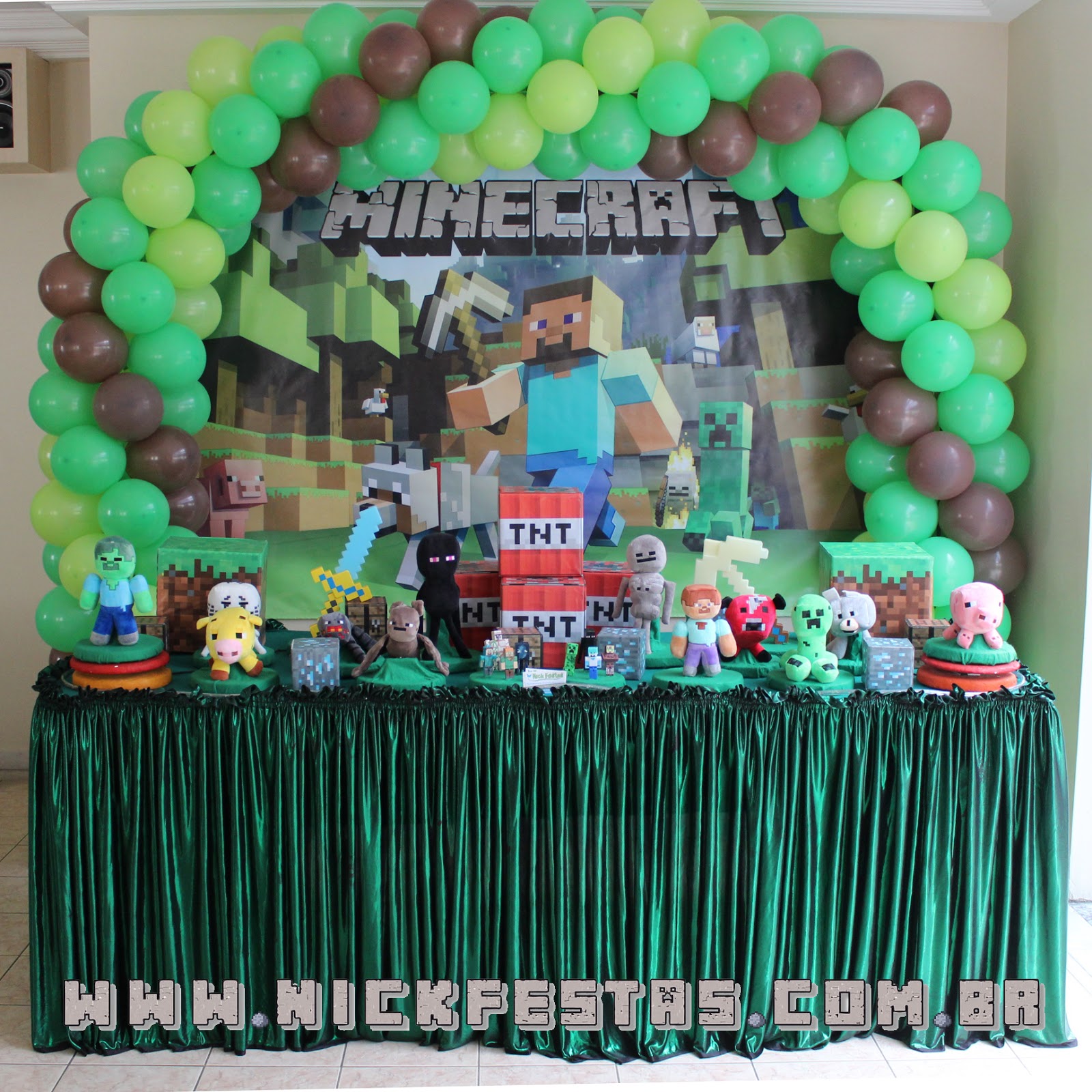 Display Minecraft - Decoração Infantil!