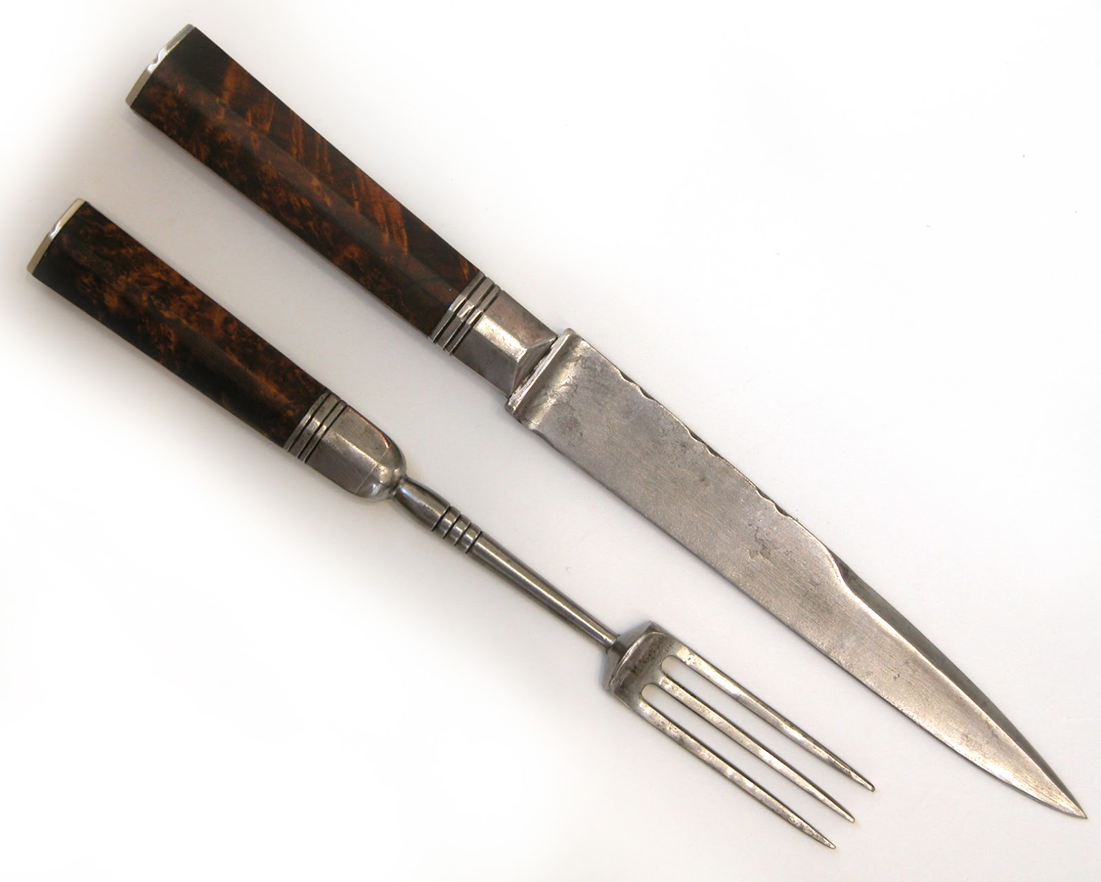 Knife and Fork Set by Glen McClain For The Love Of Contemporary