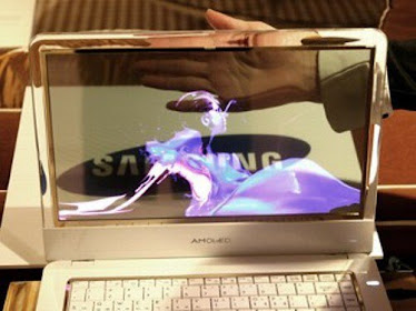 Samsung AMOLED Dengan Layar Transparan : HARGA 7,5 Jt,