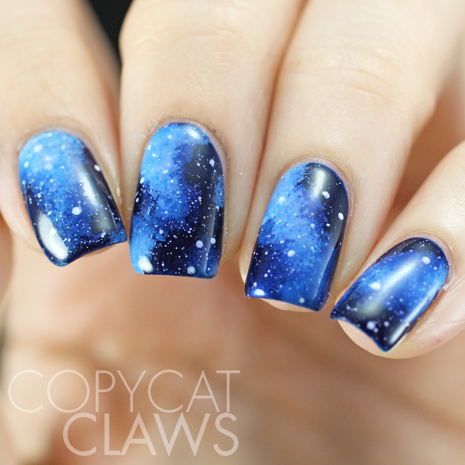 Copycat Claws The Hitchhiker's Guide To The Galaxy Nail Art