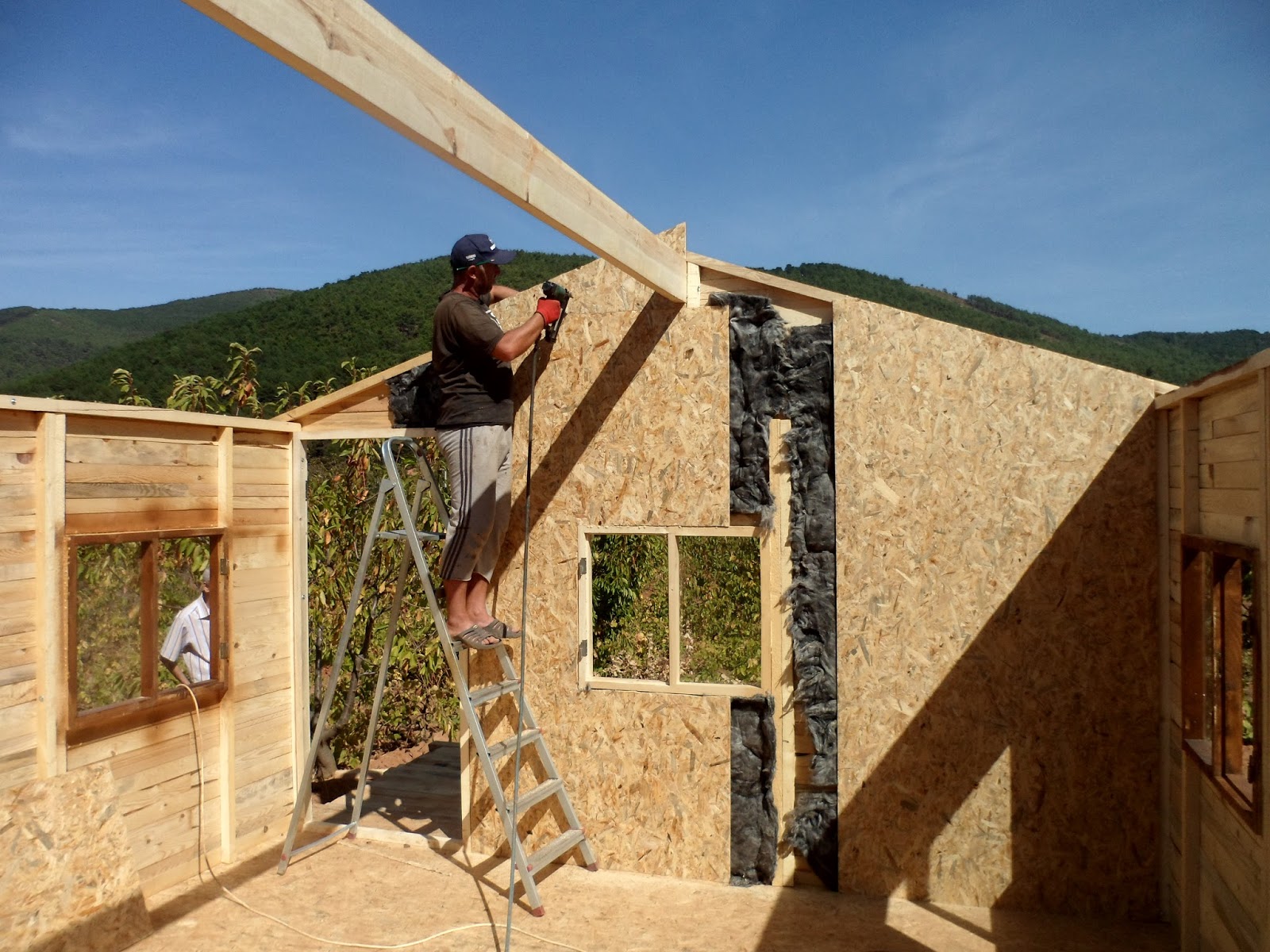 Ahşap ev bayındır alankıyı yaylasına kurulan 30 m2 ev m2