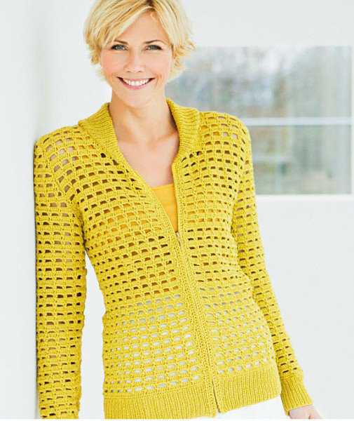 Crinochet Mustard Sport Jacket