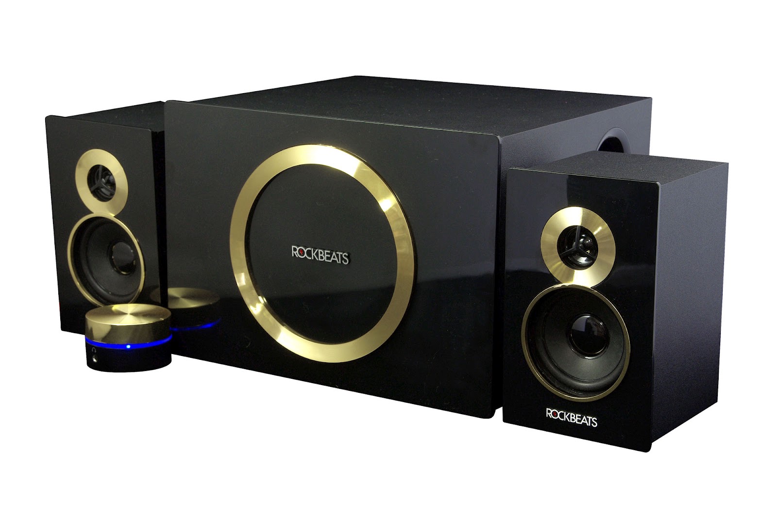 ROCKSMITH STORE OFFICIAL BLOG 【発売中】ROCKBEATS 2.1ch アンプ内蔵 スピーカーシステム
