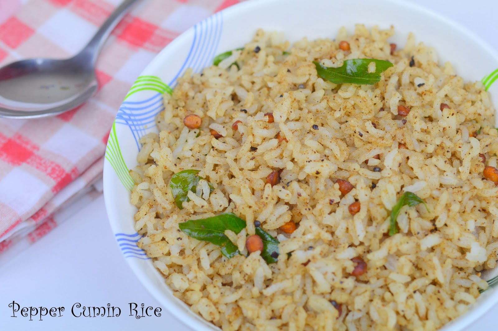 PavisPassion Pepper Cumin Rice , How to make Milagu Jeeraga Satham