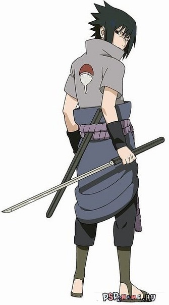 Sasuke Uchiha//Fugaku Uchiha (Pai)