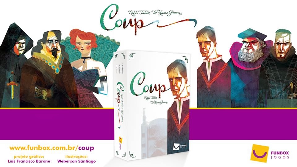 COUP, Board Games Jogos de Tabuleiro