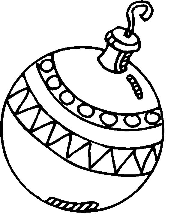 Dibujos Para Imprimir Y Colorear Bolas De Navidad Para Colorear