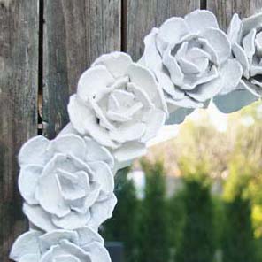 upcycle papier mache roses from an egg carton flower paper mache