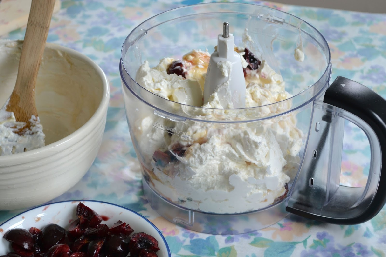 Attic Lace Homemade Honey & Cherry Frozen Yogurt