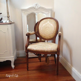Lilyfield Life french chair upholstery tutorial