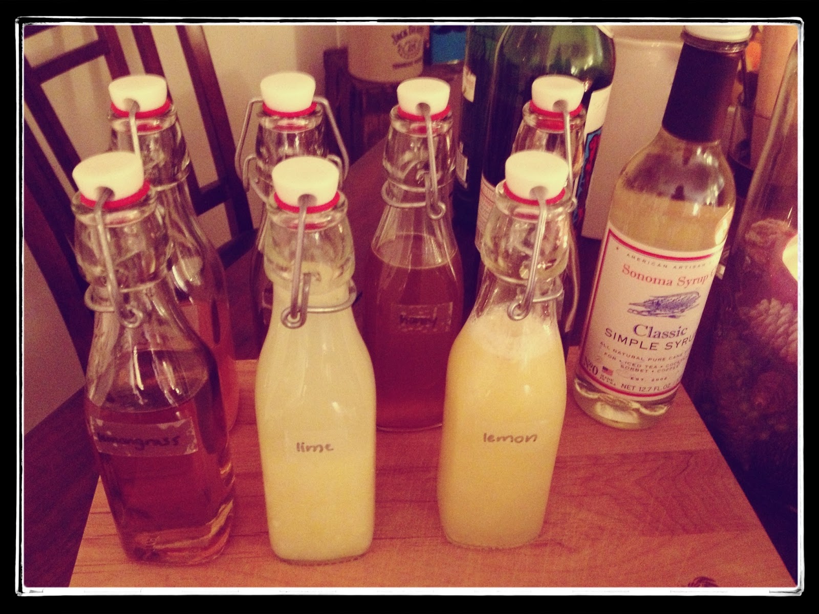 The Lush Chef A Bitters Cocktail Party