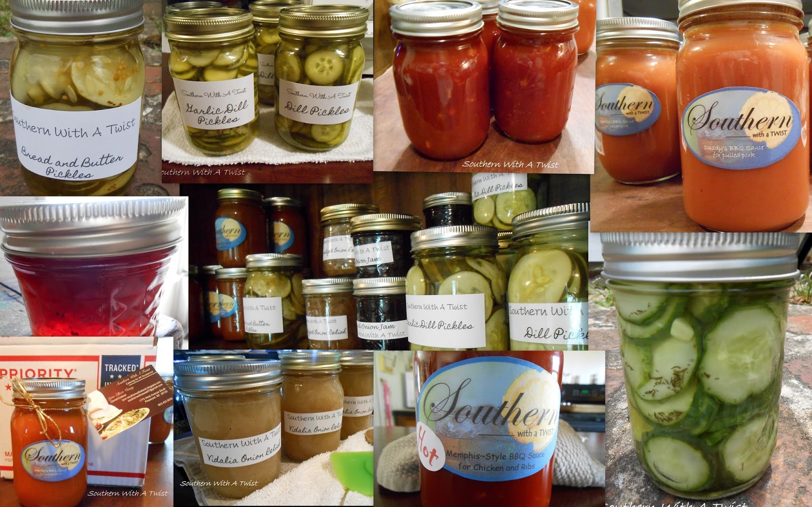 Southern With A Twist Canned Goods for Sale!