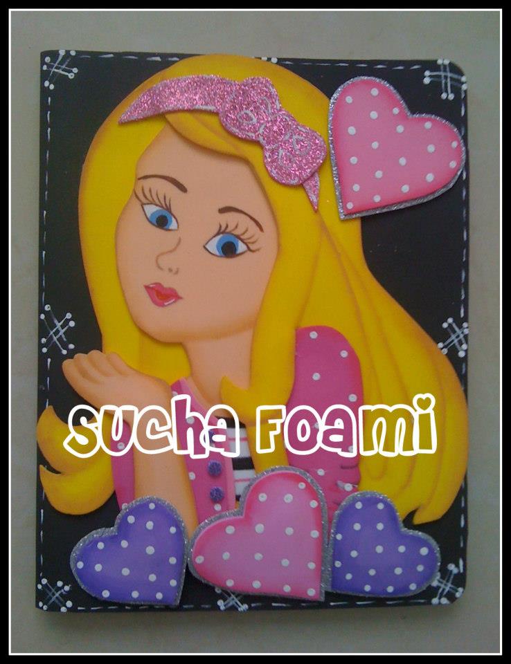 barbie en foami