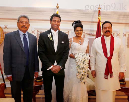 Captain Angelo Mathews wedding + gossip9 photo Captain Angelo Mathews wedding + gossip9 photo