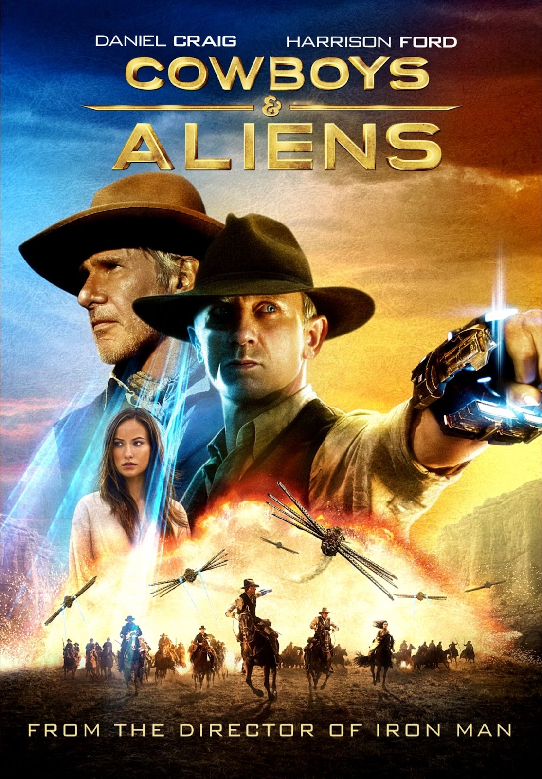 Cowboys and Aliens Blu ray Cowboys and Aliens Blu ray