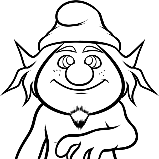 os melhores desenhos para colorir dos smurfs como desenhar 10