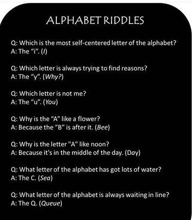 RIDDLES