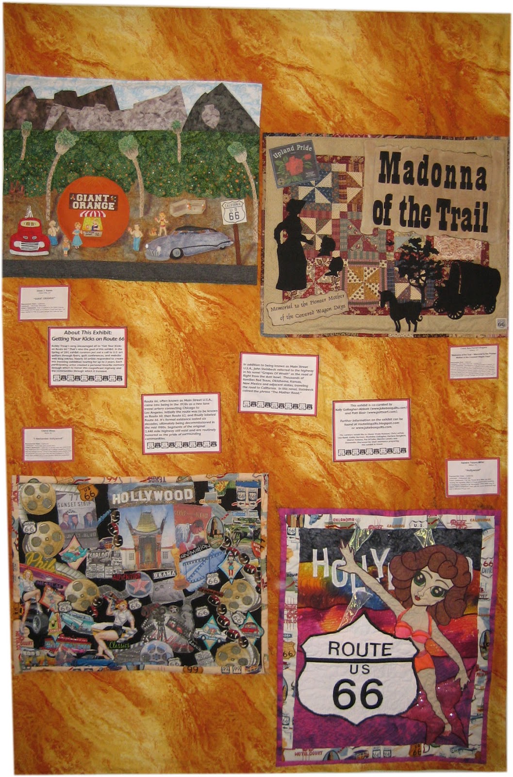 Route 66 Quilts The Quilt Pics Are In And An Artist