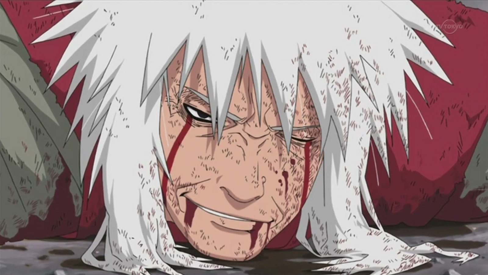Jiraiya sensei's death sad moments Pinterest