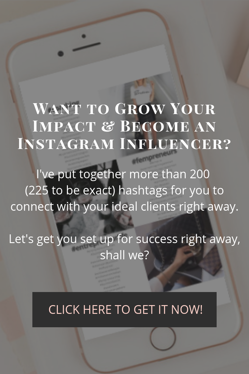 Want to be an Instagram Influencer?