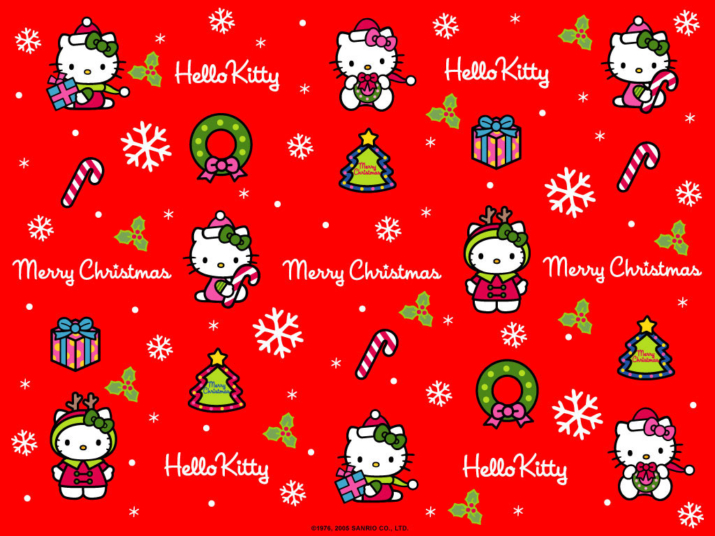 Hello Kitty Christmas Wallpapers Hello Kitty Forever