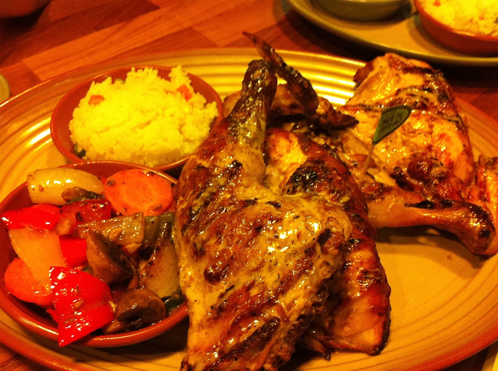 Cherry Berry Thanksgiving Dinner at Nando's Chickenland