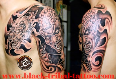 http://black-tribal-tattoo.com/black-grey