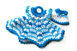 Crochet Pot Holder Little Dress