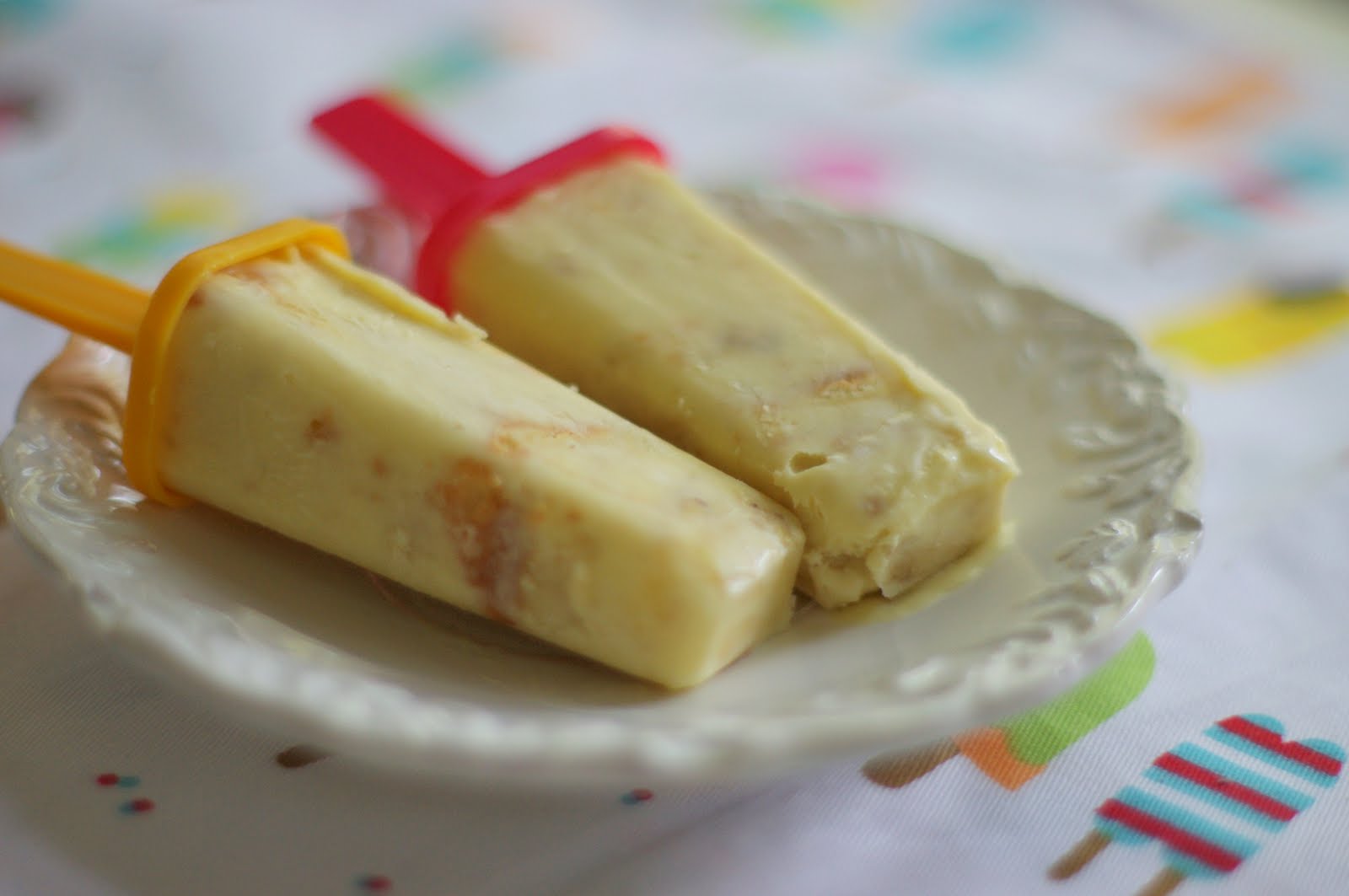 M Cubed Banana Puddin' Pops!