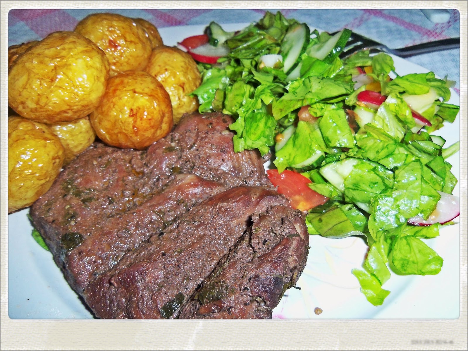 You've Got Meal! Family Dinner Moist Roasted Baby Goat Legs