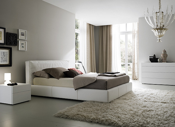 Modernestil: soverom: