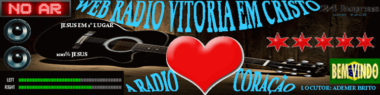    Web Rádio Vitória em Cristo de Pontes e Lacerda Mato Grosso.